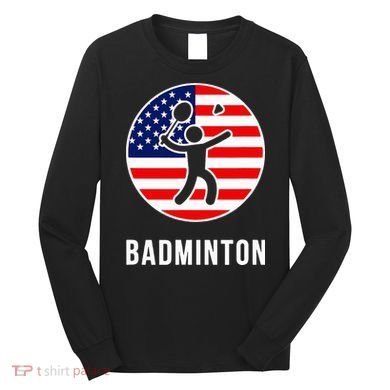 Badminton Usa Long Sleeve Shirt