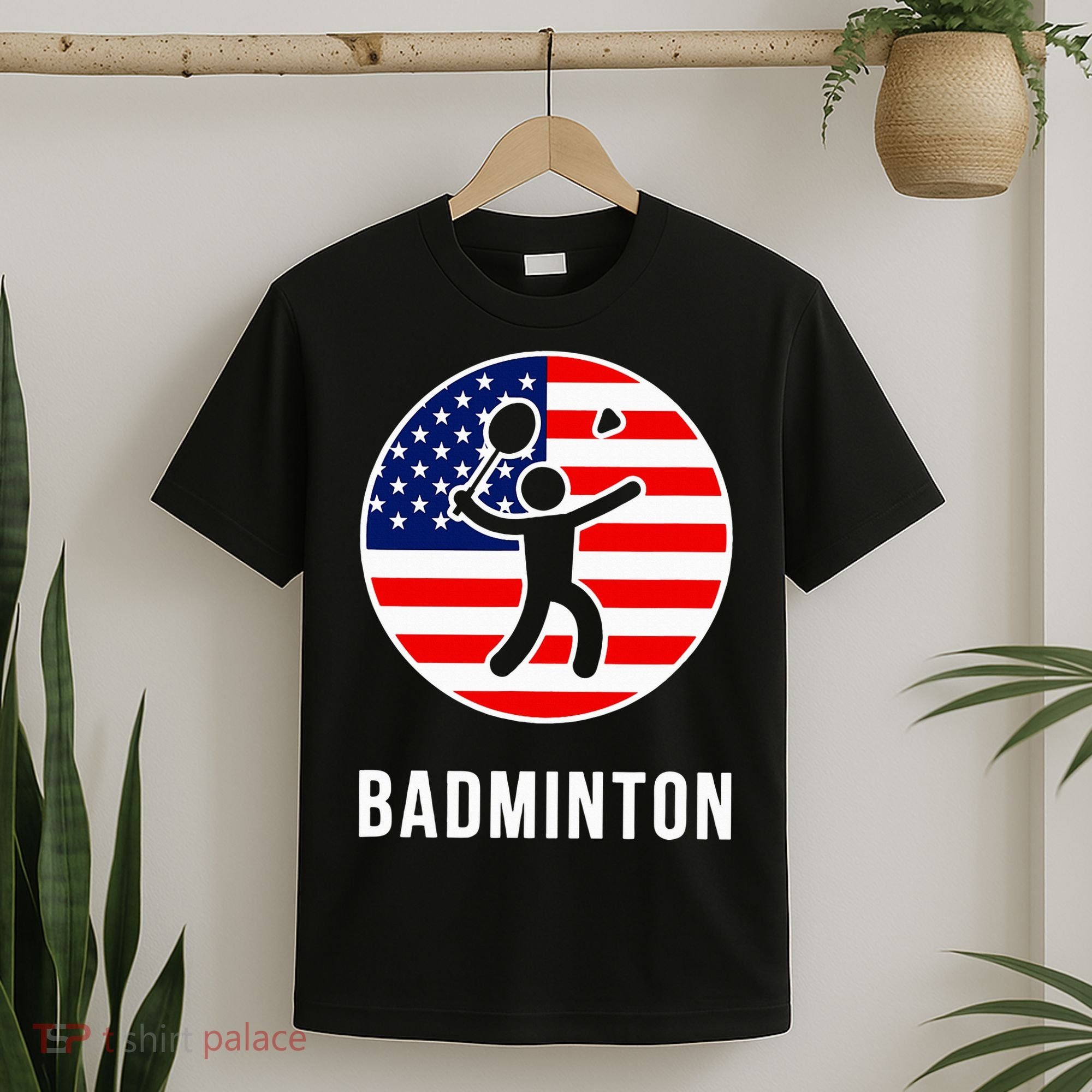 Badminton Usa T-Shirt