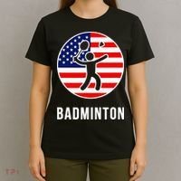 Badminton Usa T-Shirt thumb 4