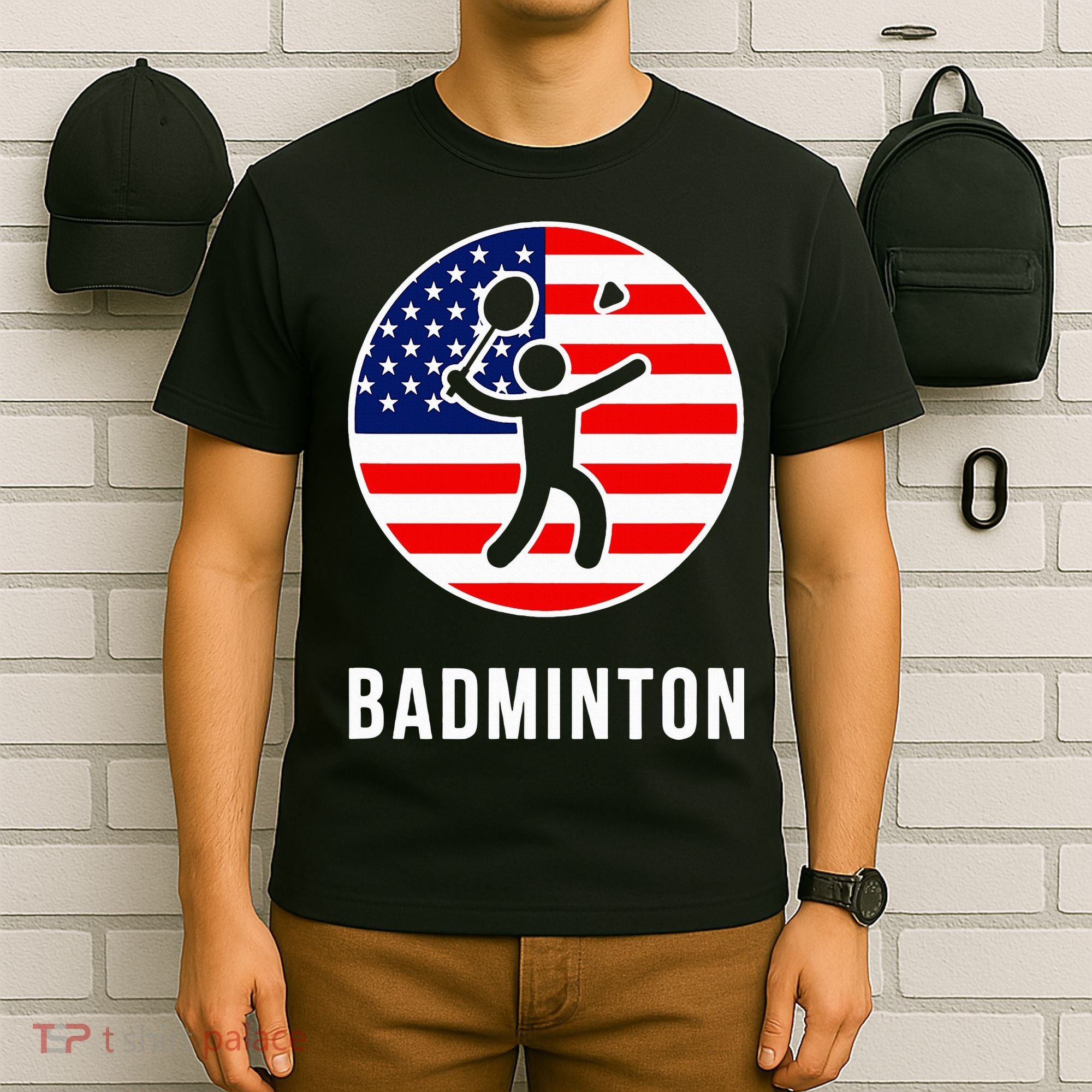 Badminton Usa T-Shirt