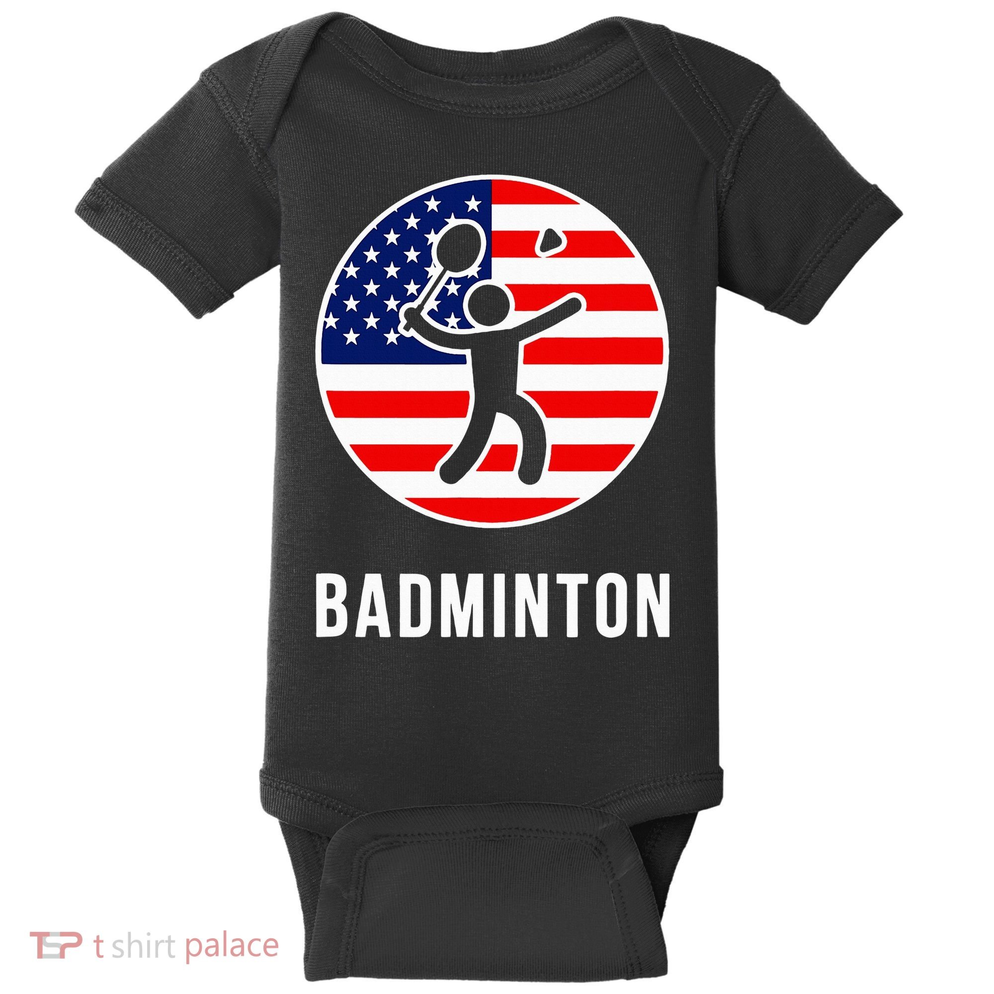 Badminton Usa Baby Bodysuit