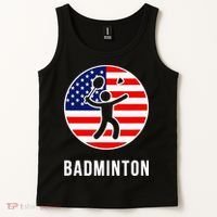 Badminton Usa Tank Top thumb 2