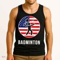 Badminton Usa Tank Top thumb 3