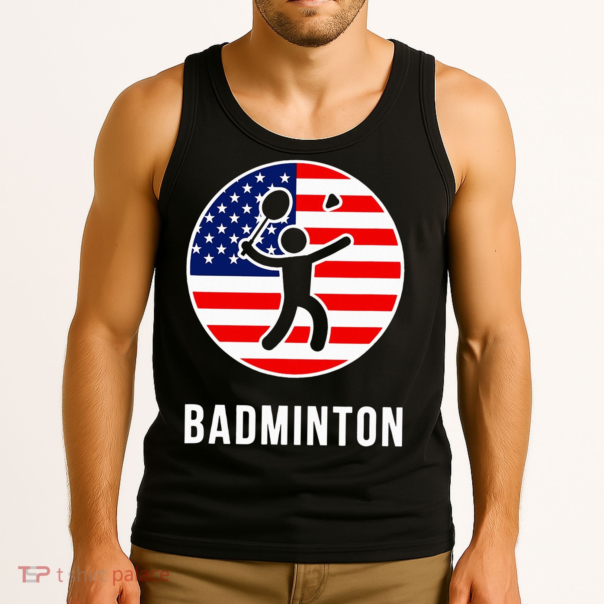 Badminton Usa Tank Top