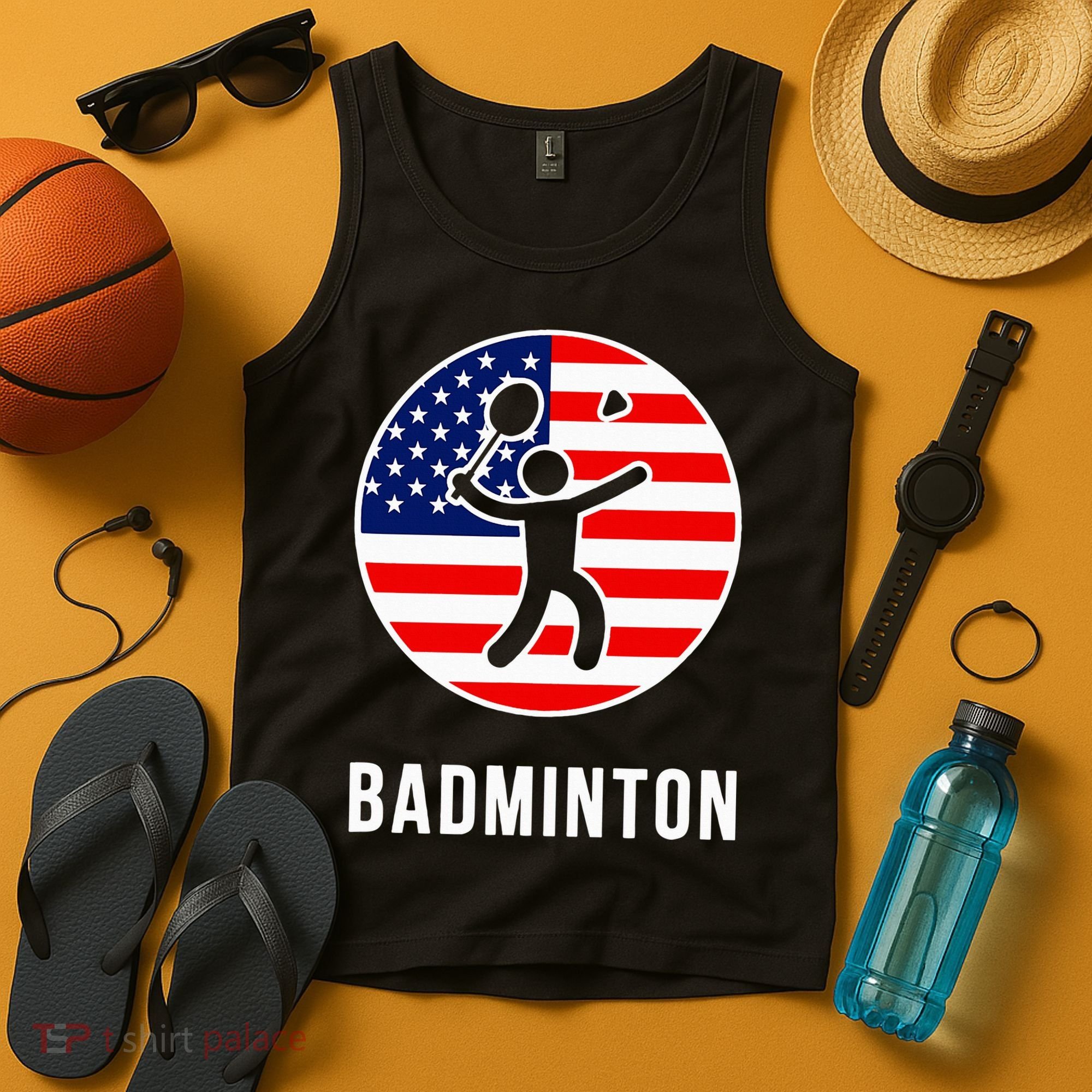 Badminton Usa Tank Top