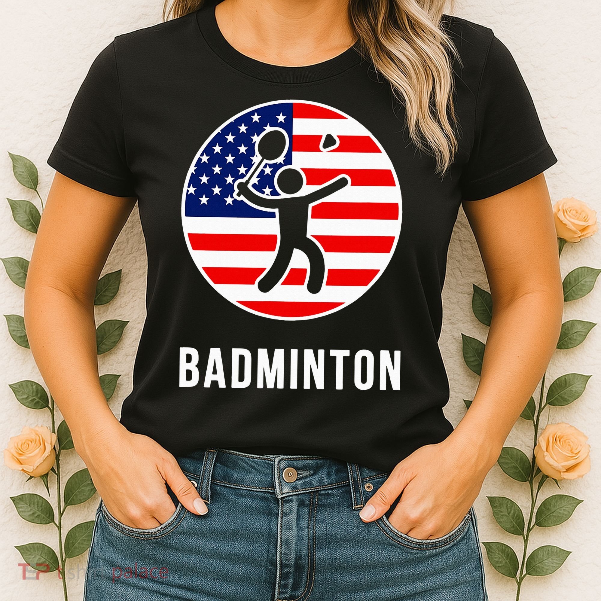 Badminton Usa Women's T-Shirt