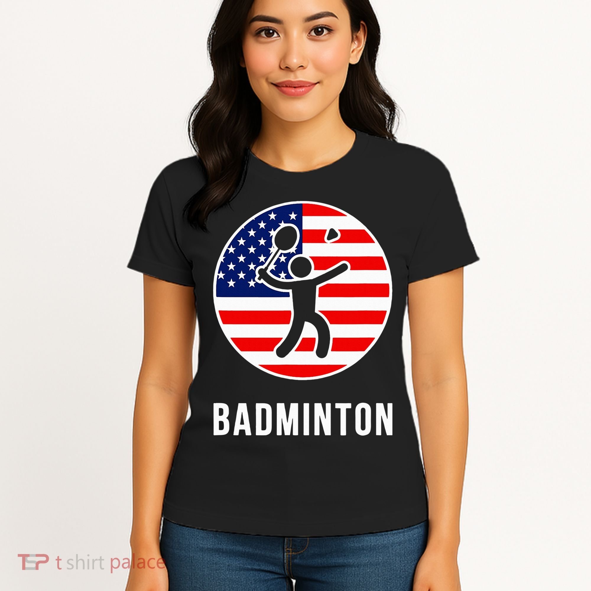 Badminton Usa Women's T-Shirt