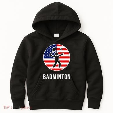 Badminton Usa Kids Hoodie