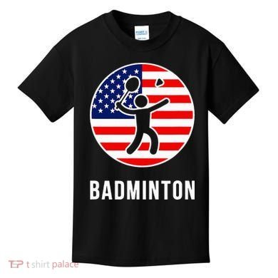 Badminton Usa Kids T-Shirt