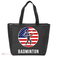 Badminton Usa Tote Bag thumb 0