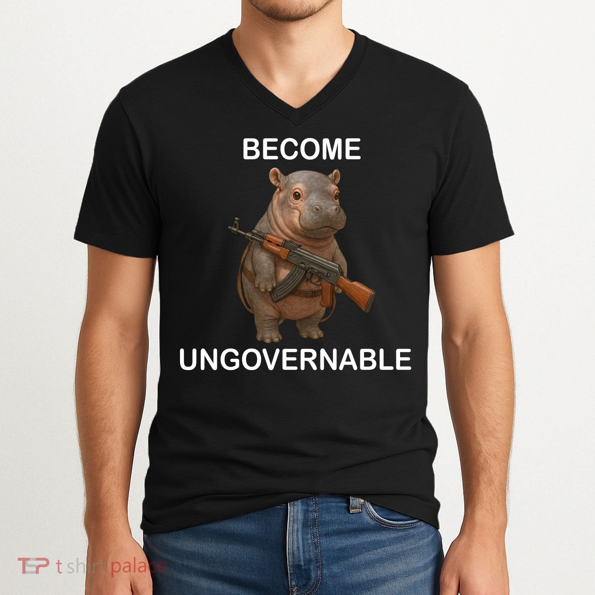 Become Ungovernable V-Neck T-Shirt