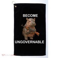 Become Ungovernable Golf Towel thumb 0