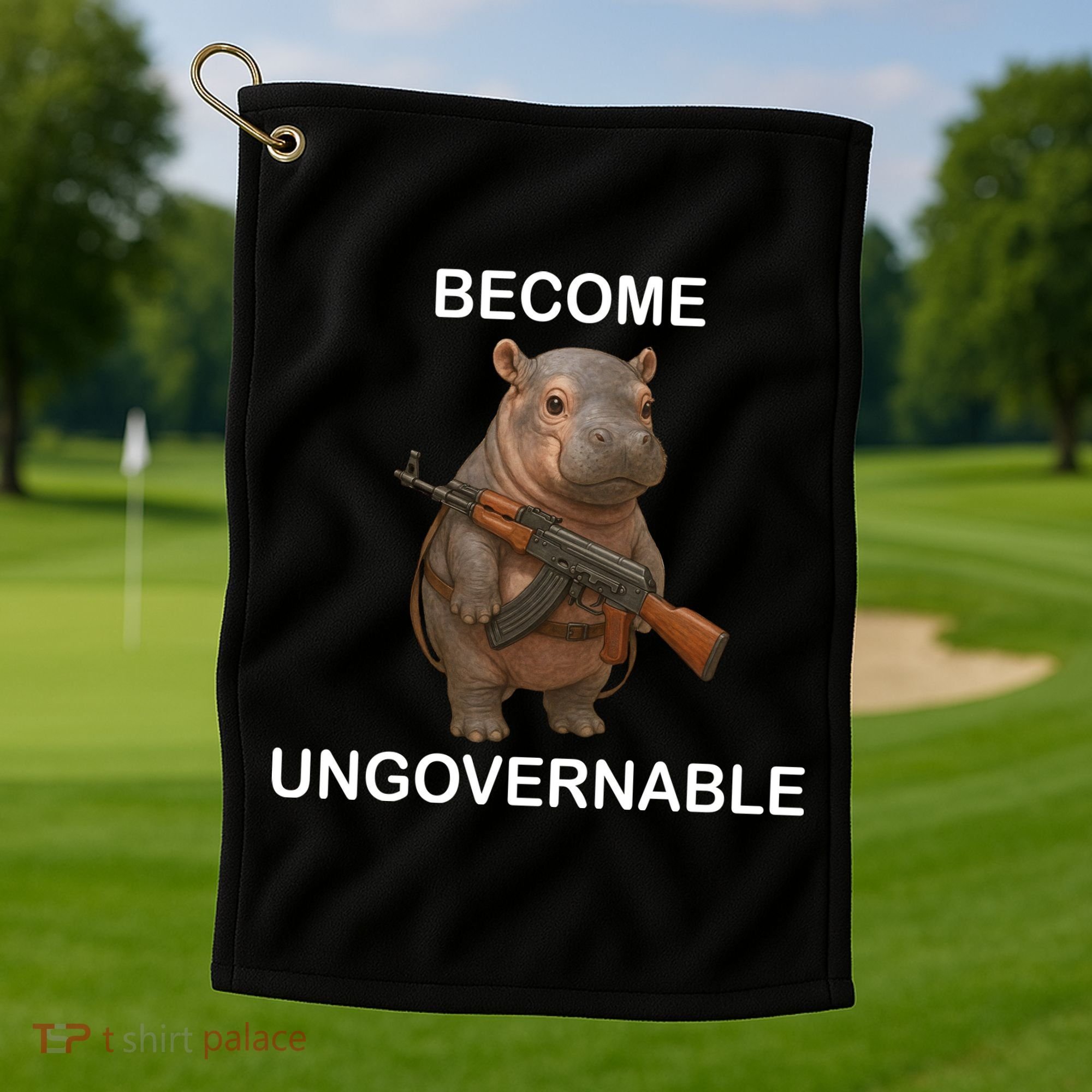 Become Ungovernable Golf Towel