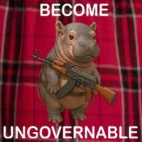 Become Ungovernable Men's Flannel Plaid Pajama Pants thumb 2