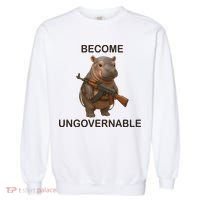 Become Ungovernable Garment-Dyed Sweatshirt thumb 0