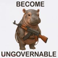 Become Ungovernable Garment-Dyed Sweatshirt thumb 2