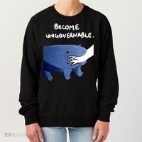 Become Ungovernable Baby Hippo Moo Deng Women's Sweatshirt thumb 0