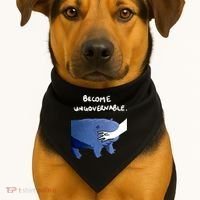 Become Ungovernable Baby Hippo Moo Deng USA-Made Doggie Bandana thumb 1