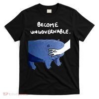 Become Ungovernable Baby Hippo Moo Deng T-Shirt thumb 0