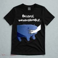 Become Ungovernable Baby Hippo Moo Deng T-Shirt thumb 5