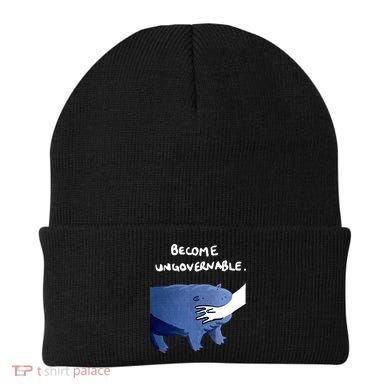 Become Ungovernable Baby Hippo Moo Deng Beanie