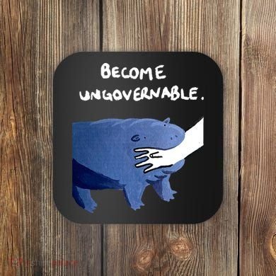 Become Ungovernable Baby Hippo Moo Deng Coaster