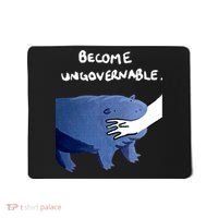 Become Ungovernable Baby Hippo Moo Deng Mousepad thumb 0