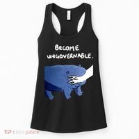 Become Ungovernable Baby Hippo Moo Deng Women's Tank Top thumb 0