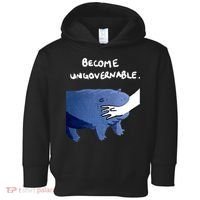 Become Ungovernable Baby Hippo Moo Deng Toddler Hoodie thumb 0