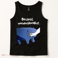 Become Ungovernable Baby Hippo Moo Deng Tank Top thumb 2