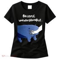 Become Ungovernable Baby Hippo Moo Deng Women's T-Shirt thumb 0