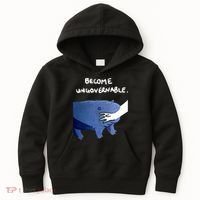 Become Ungovernable Baby Hippo Moo Deng Kids Hoodie thumb 0