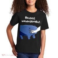 Become Ungovernable Baby Hippo Moo Deng Kids T-Shirt thumb 2