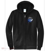 Become Ungovernable Baby Hippo Moo Deng Full Zip Hoodie thumb 0