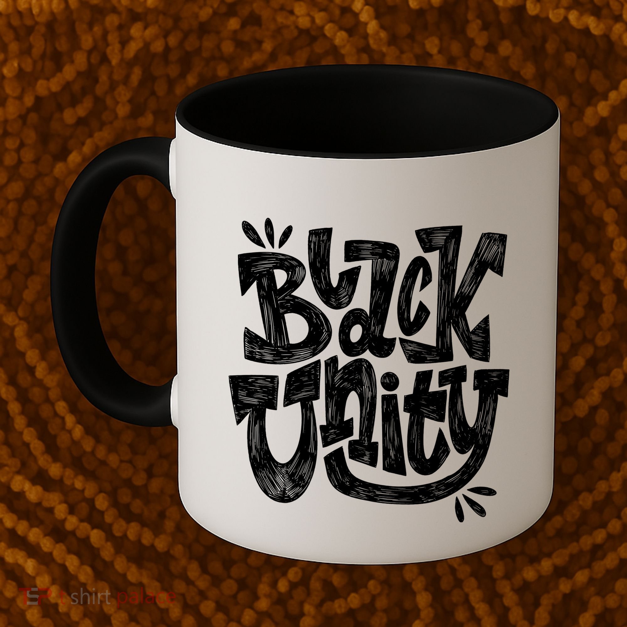 Black Unity Coffee Mug