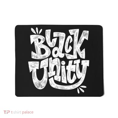 Black Unity Mousepad