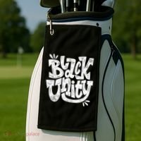 Black Unity Golf Towel thumb 2