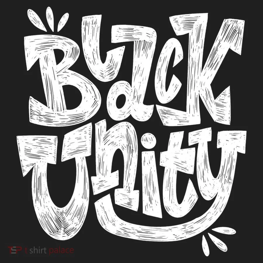 Black Unity Golf Towel