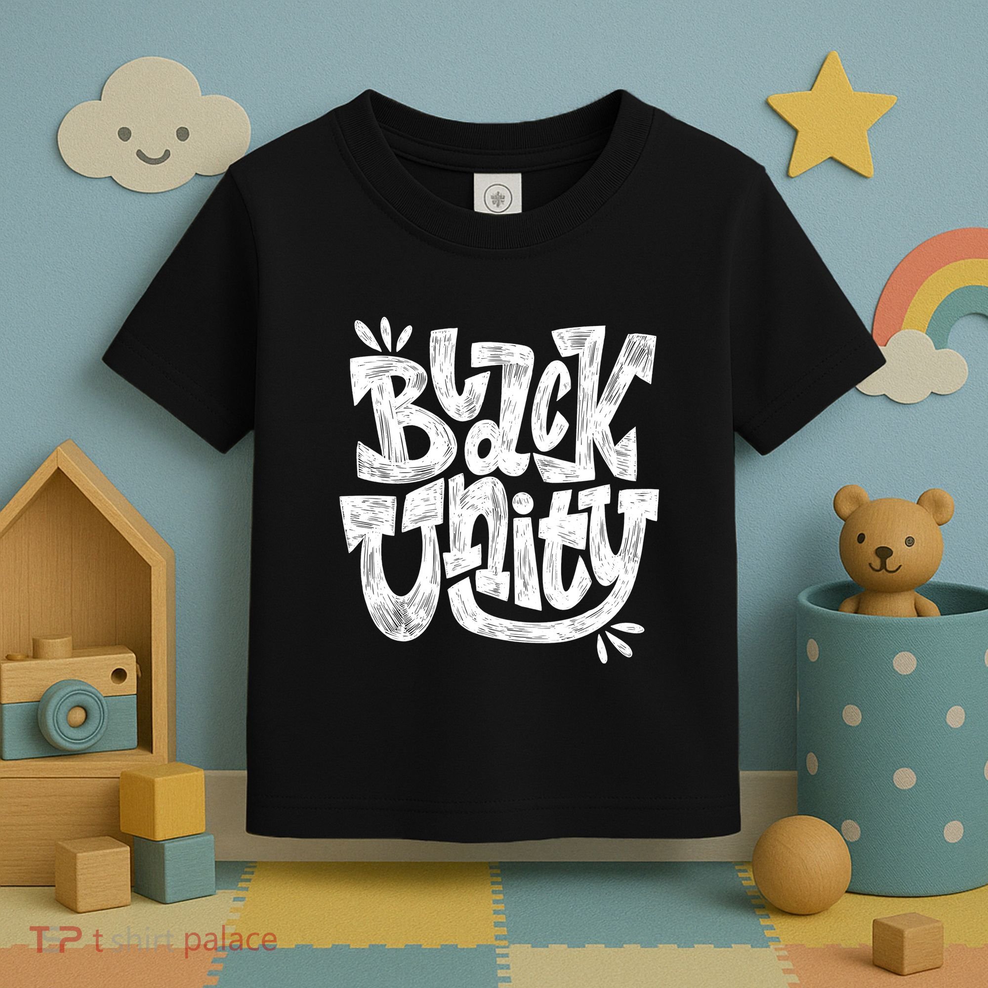 Black Unity Toddler T-Shirt