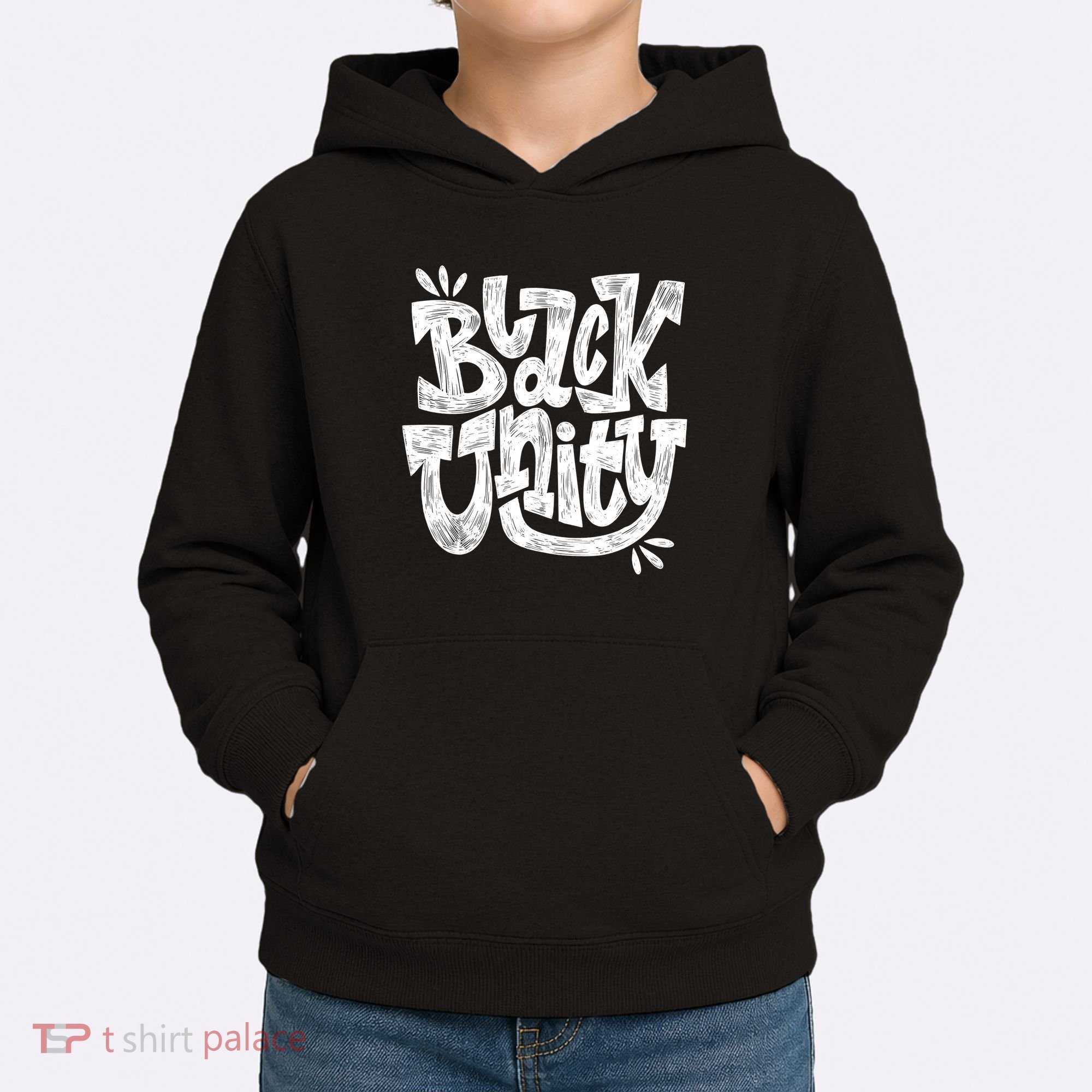Black Unity Kids Hoodie