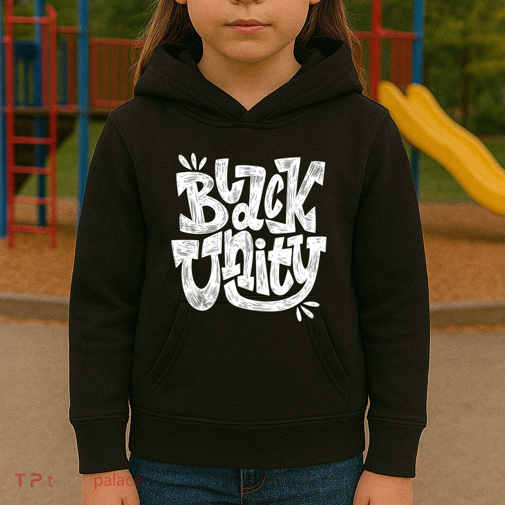 Black Unity Kids Hoodie