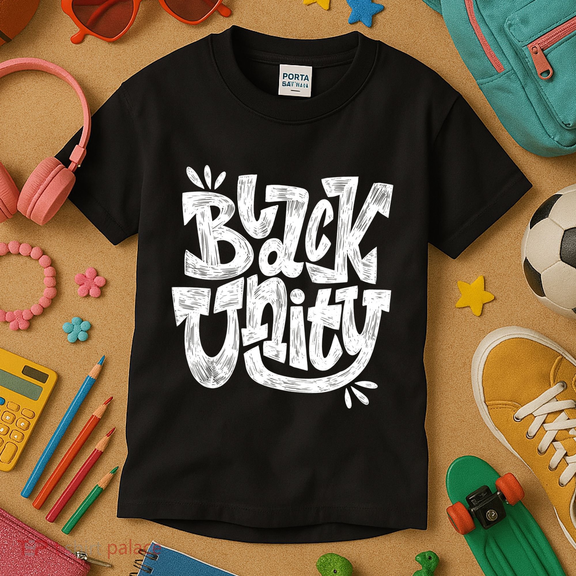 Black Unity Kids T-Shirt