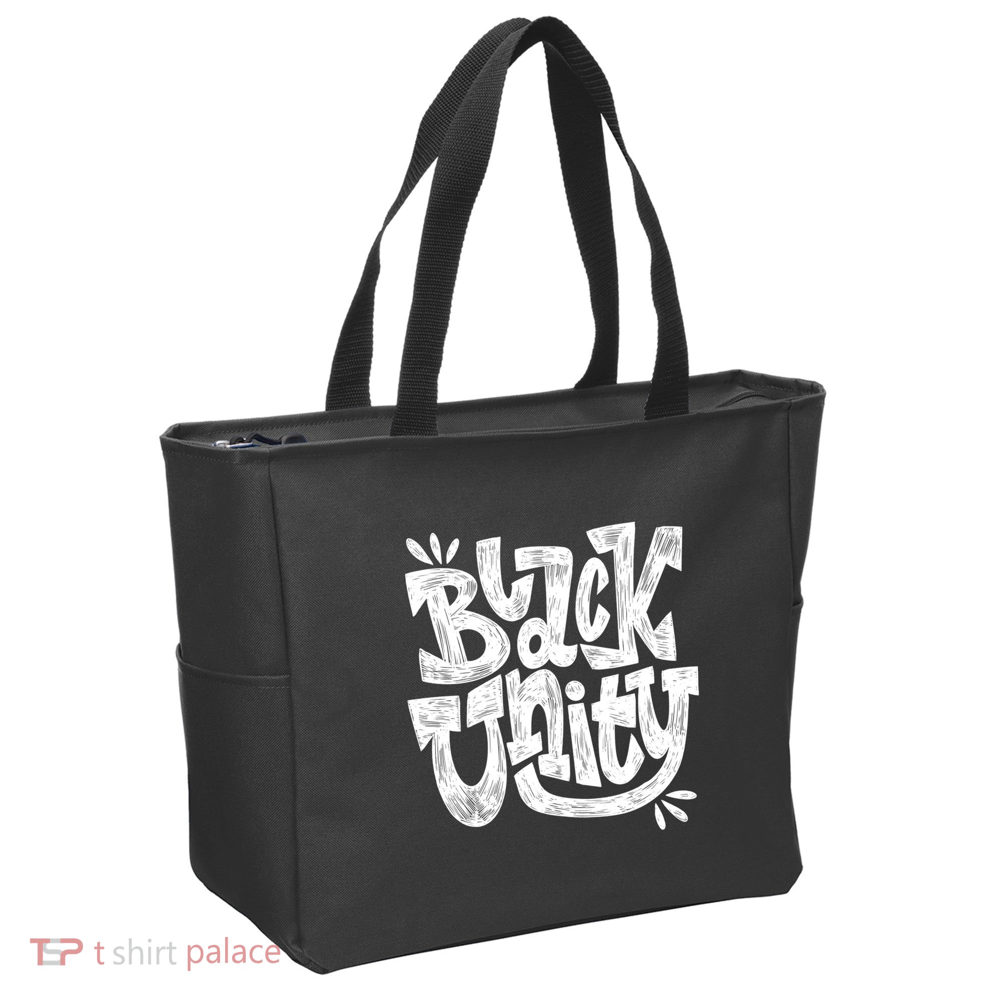 Black Unity Tote Bag