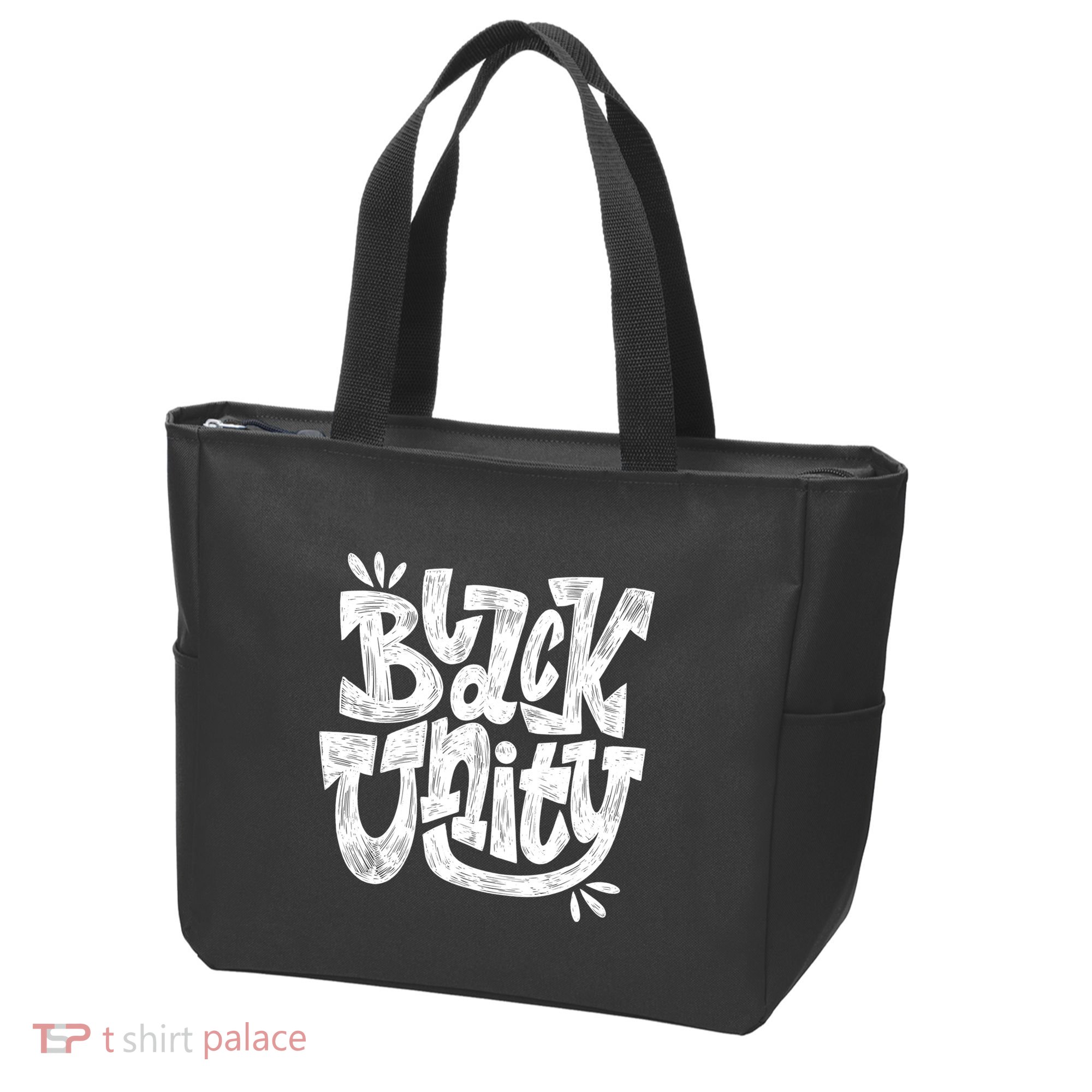 Black Unity Tote Bag