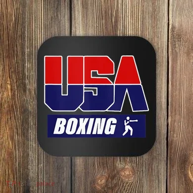 Boxing USA Coaster