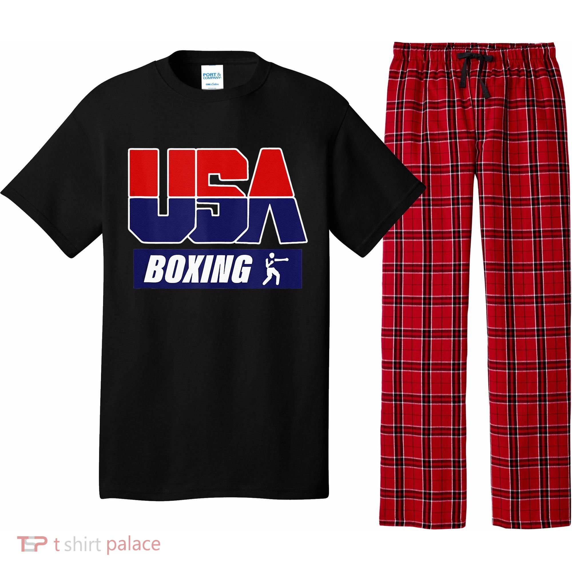 Boxing USA Pajama Set