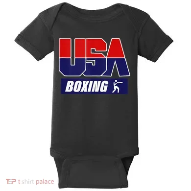 Boxing USA Baby Bodysuit