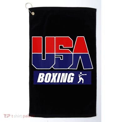 Boxing USA Golf Towel