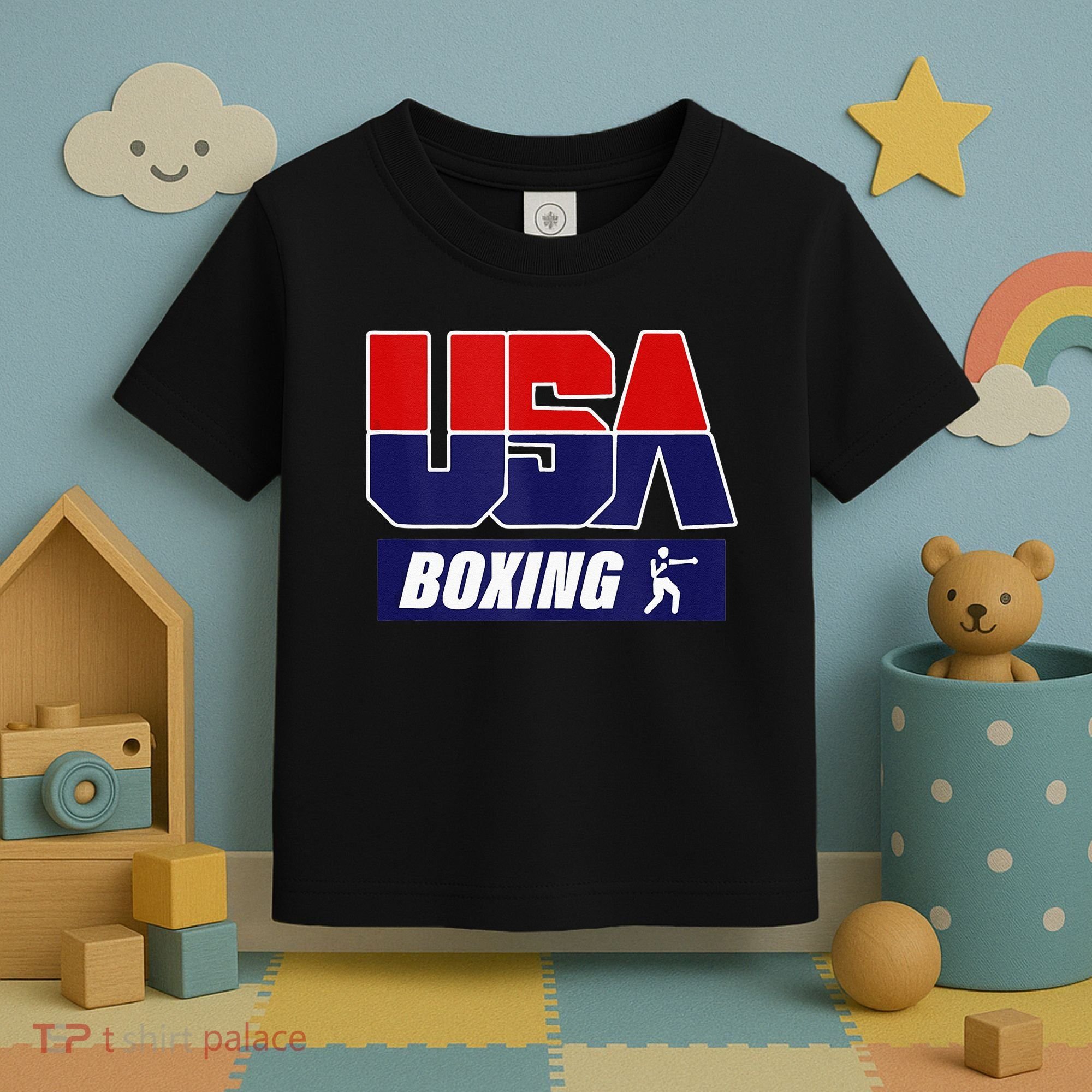 Boxing USA Toddler T-Shirt