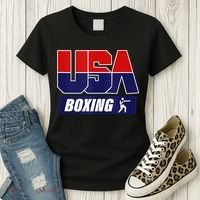 Boxing USA Women's T-Shirt thumb 3